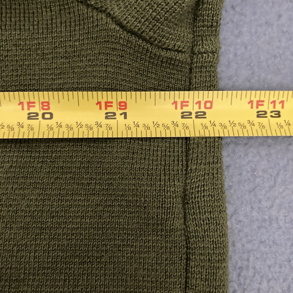 Cyrus Women's Green Knit Open Front Long Sleeve Cardigan w/Pockets - SZ XL - Picture 8 of 9